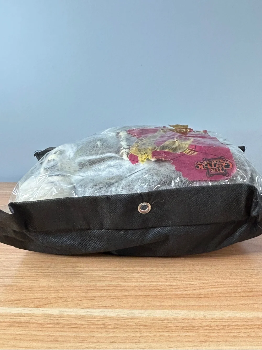 Spooky Halloween Decoration Life size Skeleton in Spider Web NEW